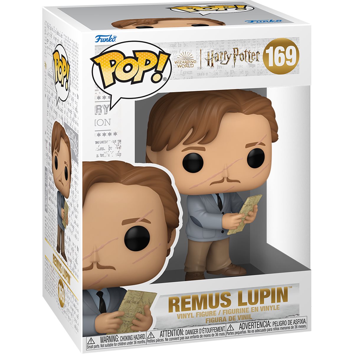 Harry Potter and the Prisoner of Azkaban Remus Lupin with Map Funko Pop! Vinyl Figure #169 - Image 2