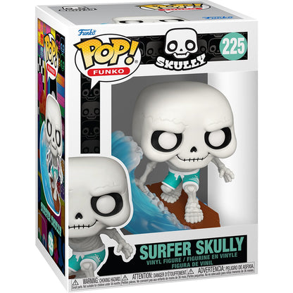 Skeleton Summer Surfer Skully Funko Pop! Vinyl Figure #225 - Image 2