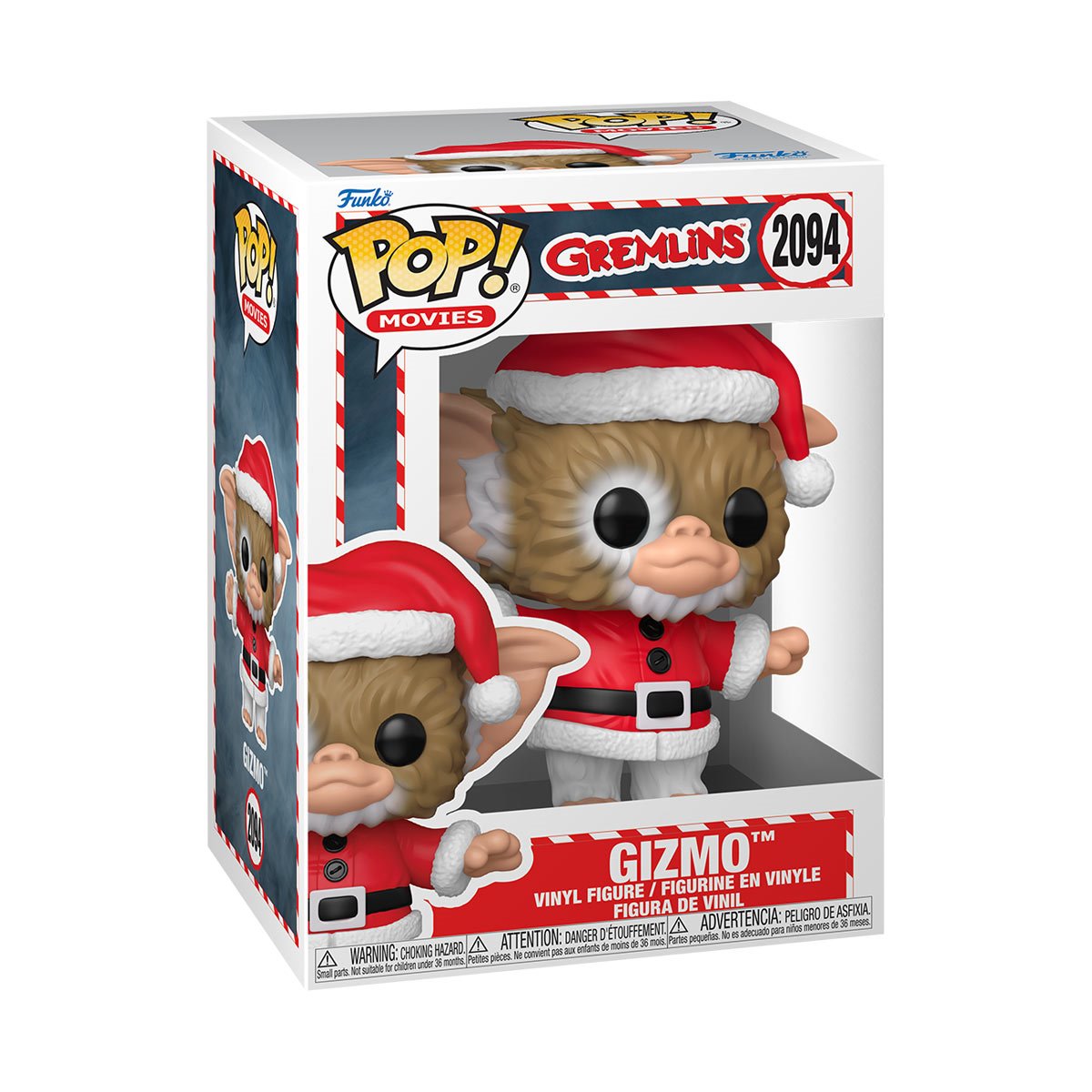 Gremlins Gizmo Horror Holiday Funko Pop! Vinyl Figure #2094 - Image 3