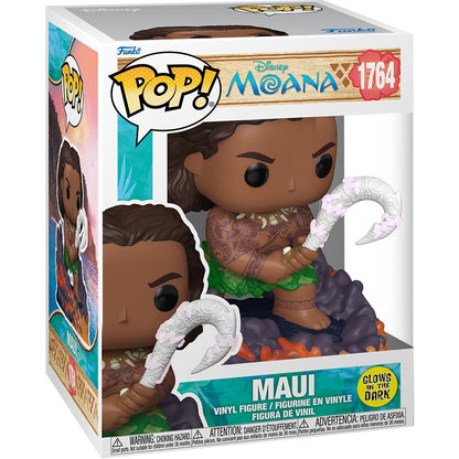 Moana Maui Glow-in-the-Dark Premium Funko Pop! Vinyl Figure #1764 - Image 4