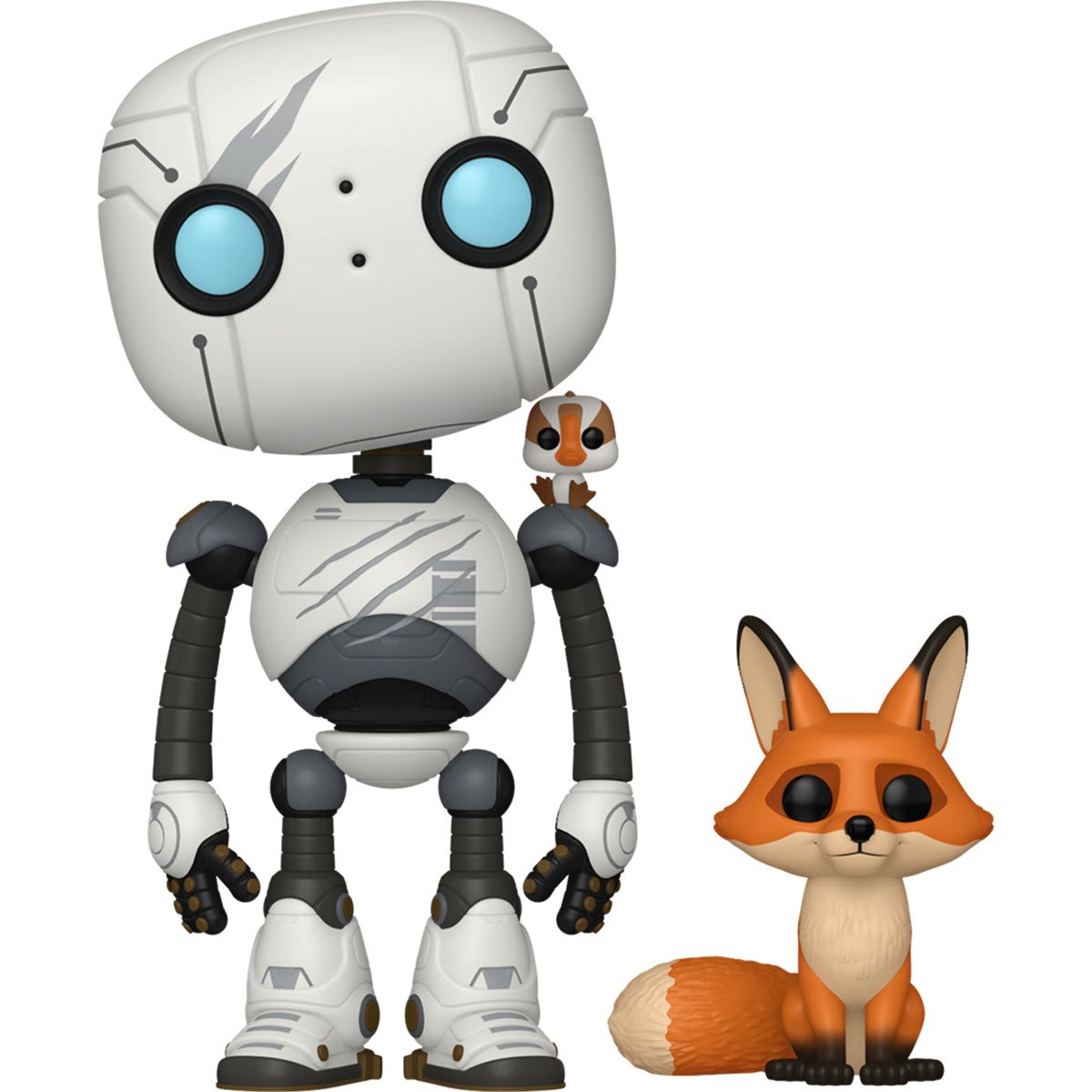 The Wild Robot Roz with Fink & Brightbill Funko Pop! Vinyl Figure and Buddy #1794