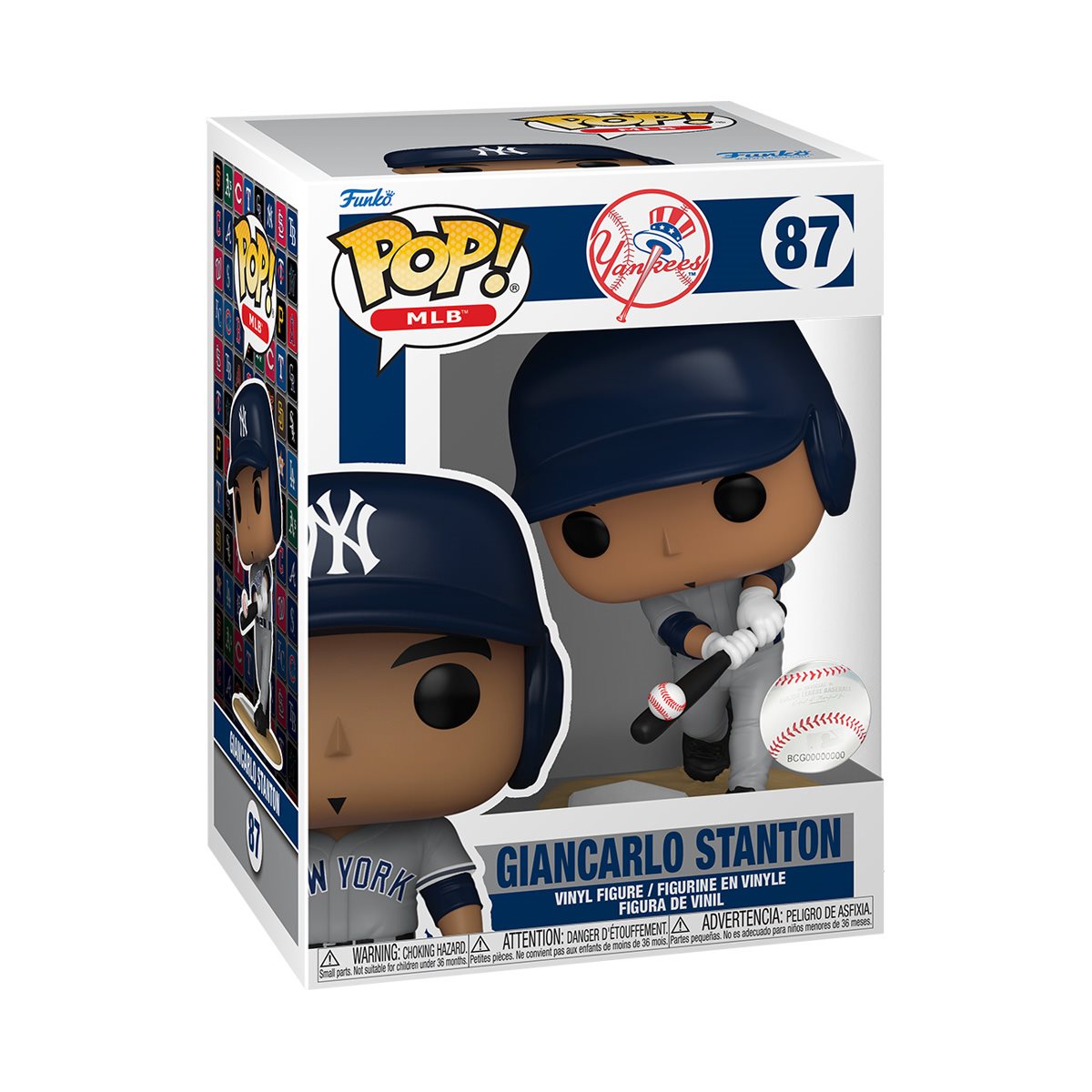 MLB Yankees Giancarlo Stanton Funko Pop! Vinyl Figure #87 - Image 2