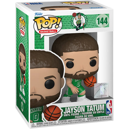 NBA Celtics Jayson Tatum (City Edition 2021) Funko Pop! Vinyl Figure #144 - Image 2