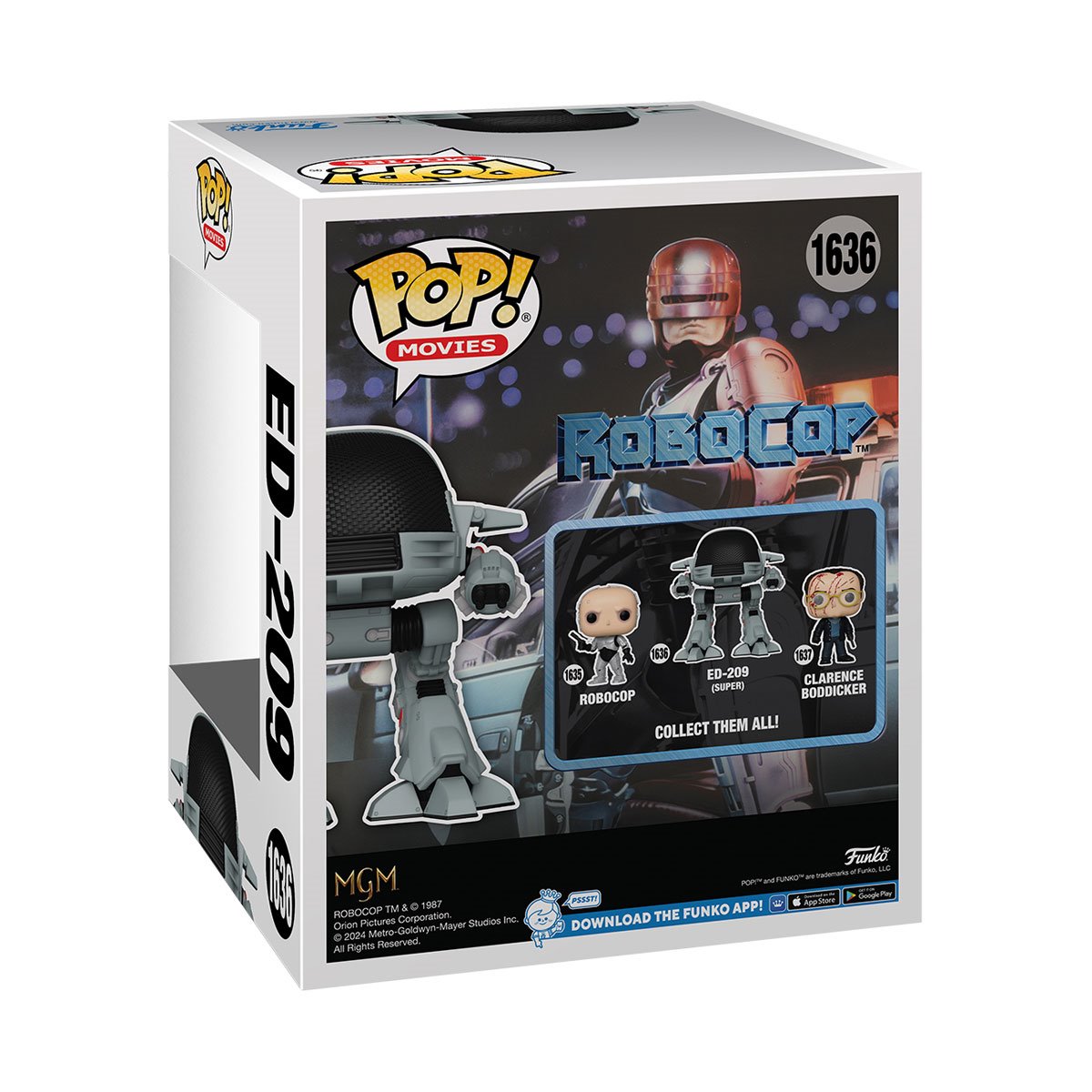 RoboCop ED-209 Super Funko Pop! Vinyl Figure #1636 - Image 3
