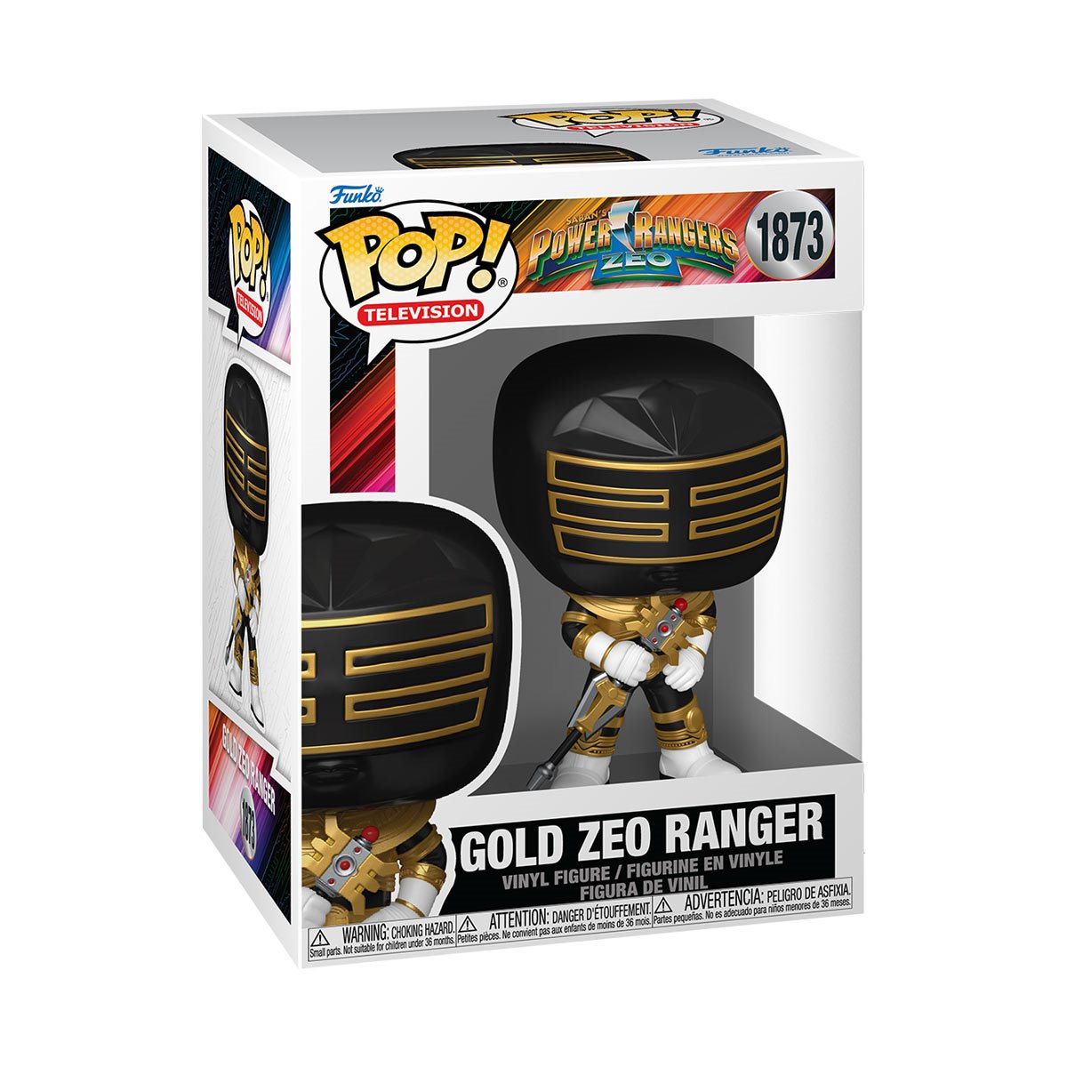 Power Rangers Zeo Gold Zeo Ranger Funko Pop! Vinyl Figure #1873 - Image 2