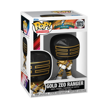 Power Rangers Zeo Gold Zeo Ranger Funko Pop! Vinyl Figure #1873 - Image 2