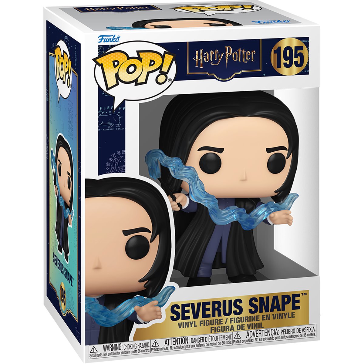 Harry Potter and the Deathly Hallows: Part 2 Severus Snape with Patronus Funko Pop! Vinyl Figure #195 - Image 2