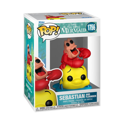 The Little Mermaid Sebastian and Flounder Funko Pop! Vinyl Figure #1756 - Image 2