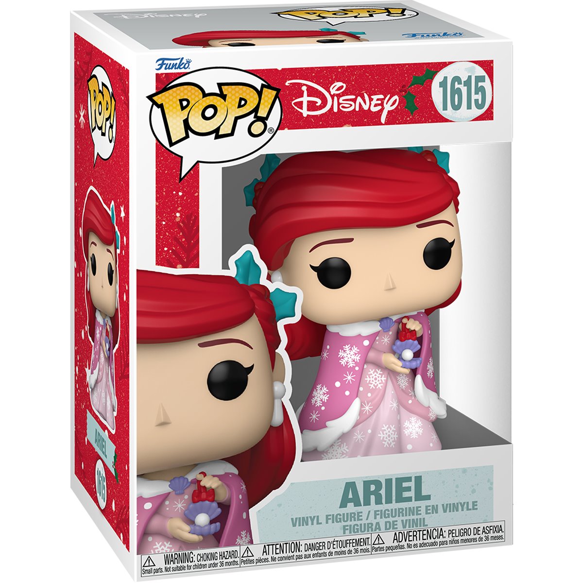Disney Princess Holiday Ariel Funko Pop! Vinyl Figure #1615 - Image 2