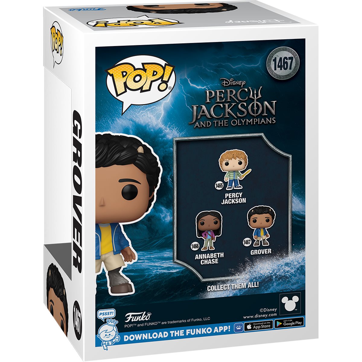 Percy Jackson and The Olympians Grover Funko Pop! Vinyl Figure #1467 - Image 3