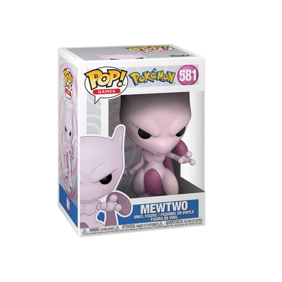 Pokemon Mewtwo Funko Pop! Vinyl Figure #581 - Image 2