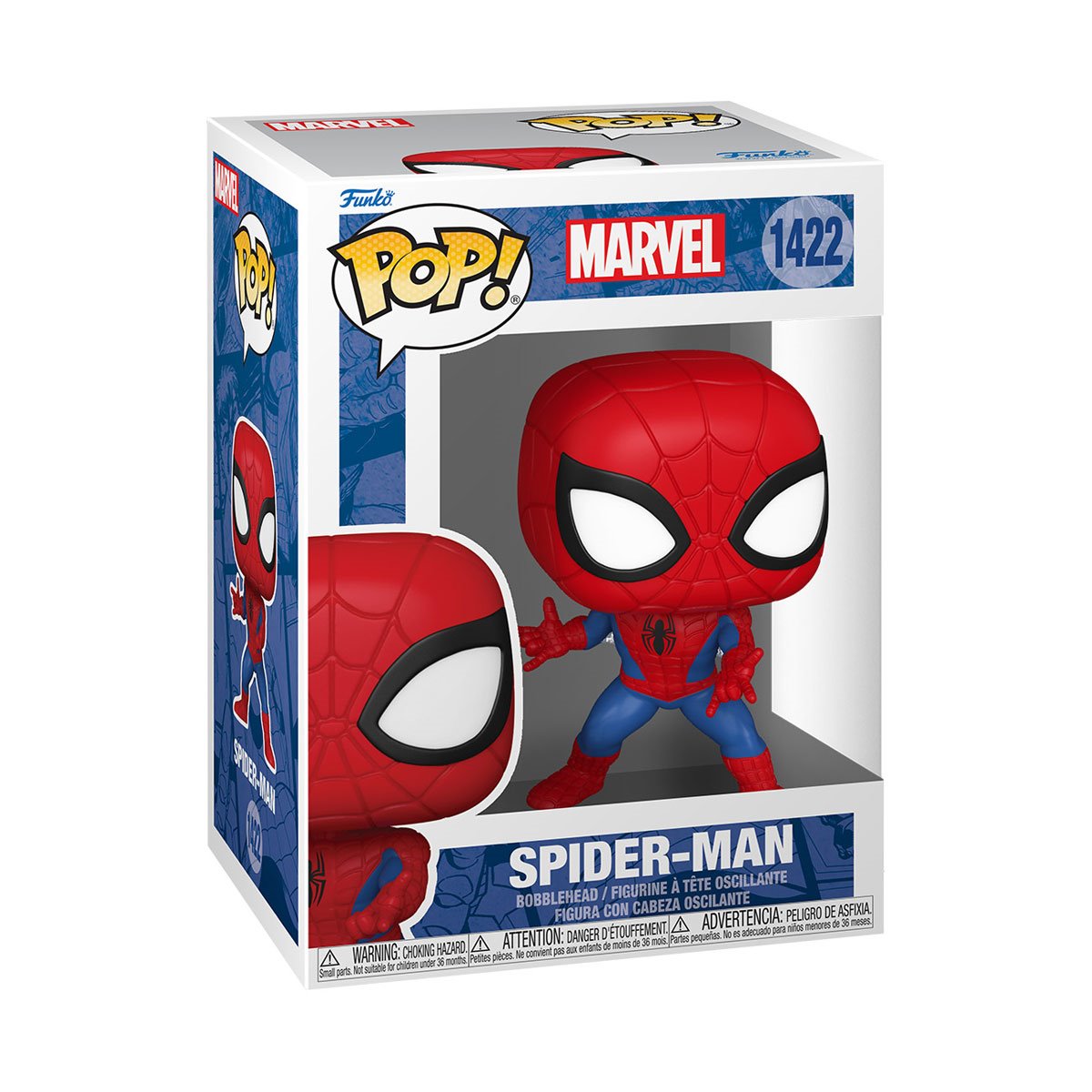 Marvel New Classics Spider-Man Funko Pop! Vinyl Figure #1422 - Image 2