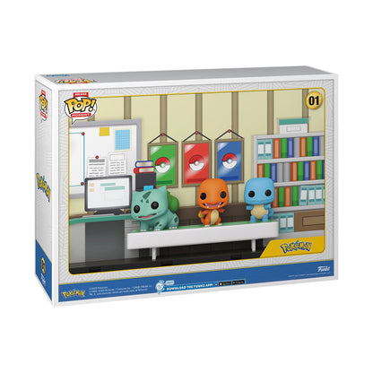 Pokemon Bulbasaur Charmander Squirtle Deluxe Funko Pop! Moment with Case #01 - Image 4