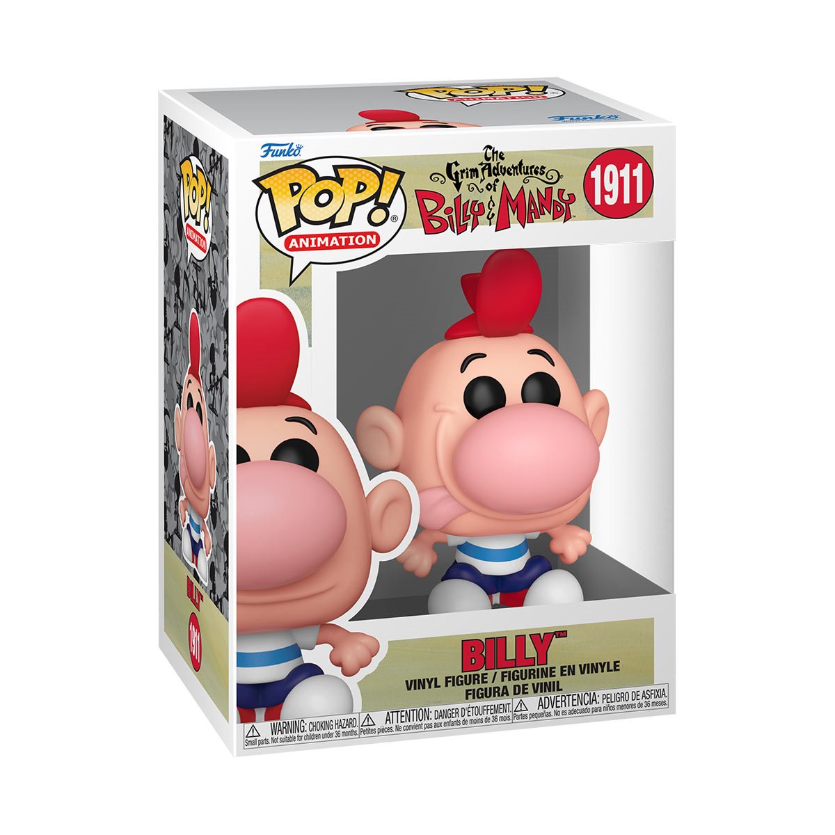 The Grim Adventures of Billy & Mandy Billy Funko Pop! Vinyl Figure #1911 - Image 2