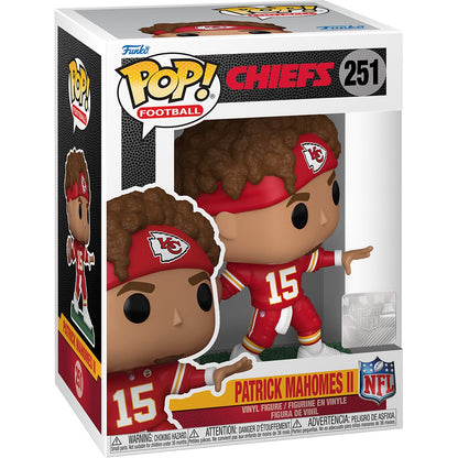 NFL Kansas City Chiefs Patrick Mahomes II (2023) Funko Pop! Vinyl Figure #251 - Image 2