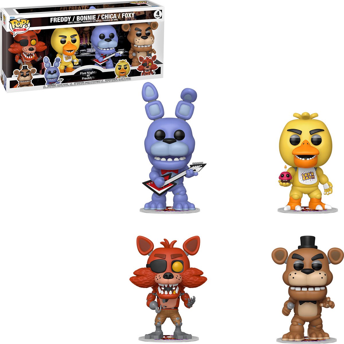 Five Nights at Freddy's Funko Pop! Vinyl Figure Bundle Box 4-Pack