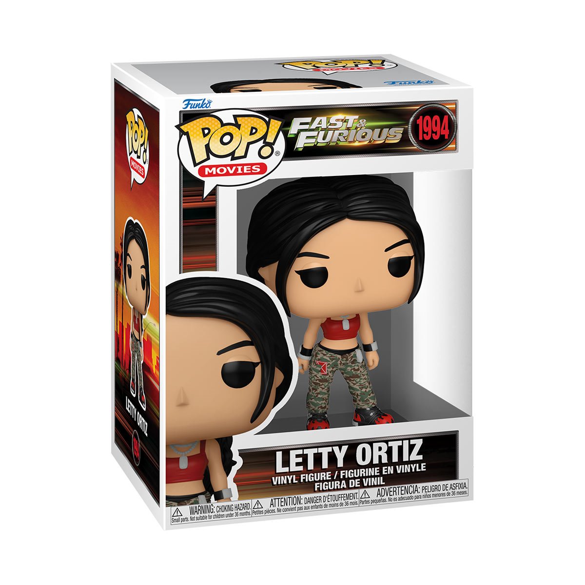 Fast & Furious Letty Ortiz Funko Pop! Vinyl Figure #1994 - Image 2