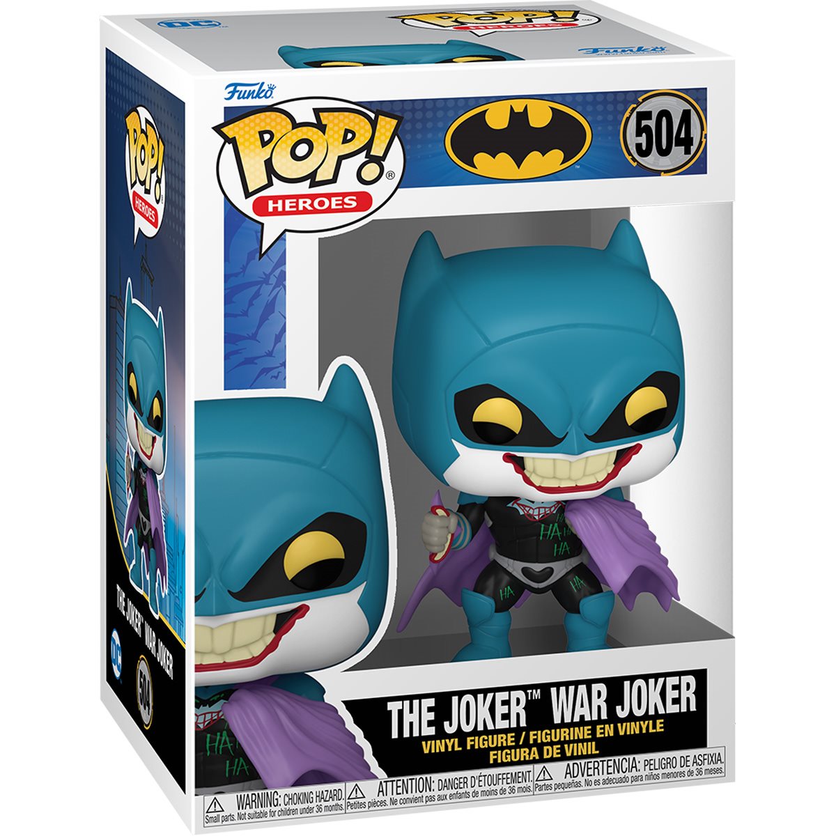 Batman War Zone The Joker War Joker Funko Pop! Vinyl Figure #504 - Image 2