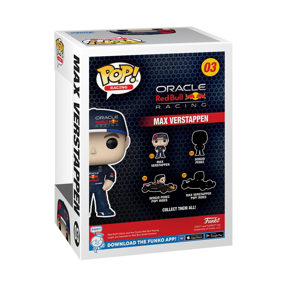Formula 1 Max Verstappen Funko Pop! Vinyl Figure #03 - Image 3
