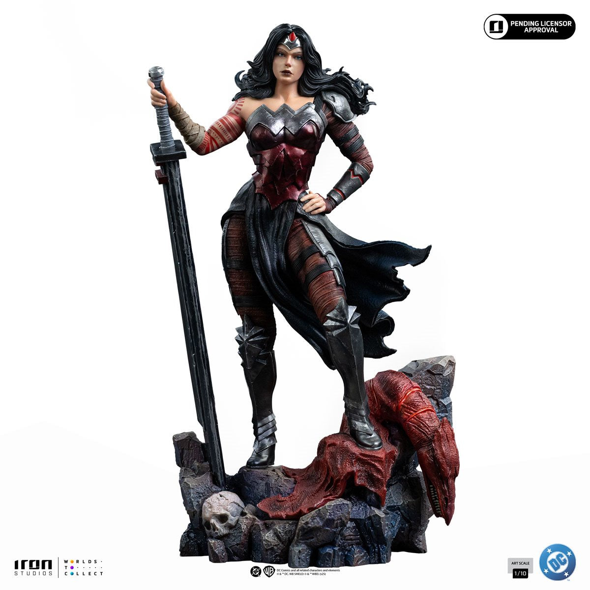 Absolute Wonder Woman DC Comics 1:10 Art Scale Limited Edition Statue - Image 2