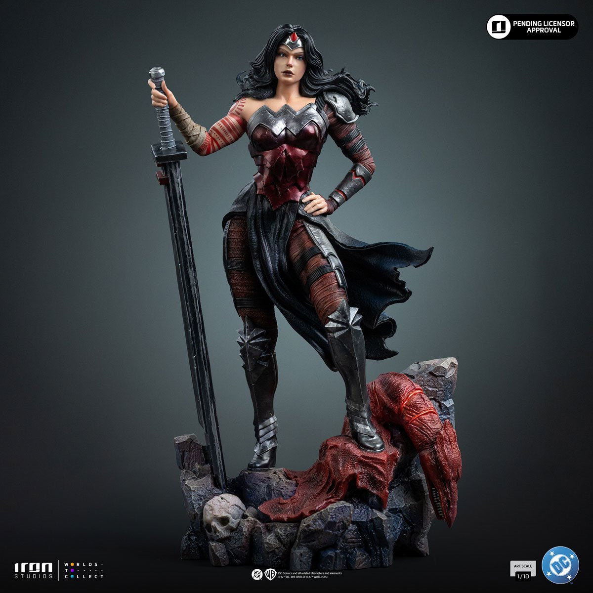 Absolute Wonder Woman DC Comics 1:10 Art Scale Limited Edition Statue - Image 3