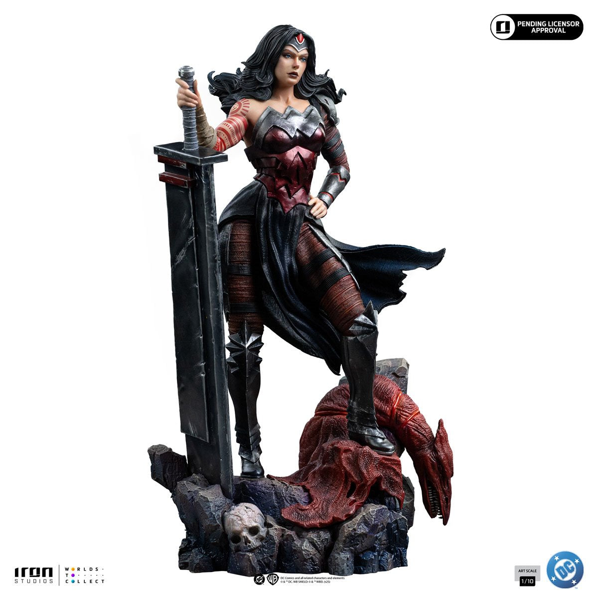 Absolute Wonder Woman DC Comics 1:10 Art Scale Limited Edition Statue - Image 4