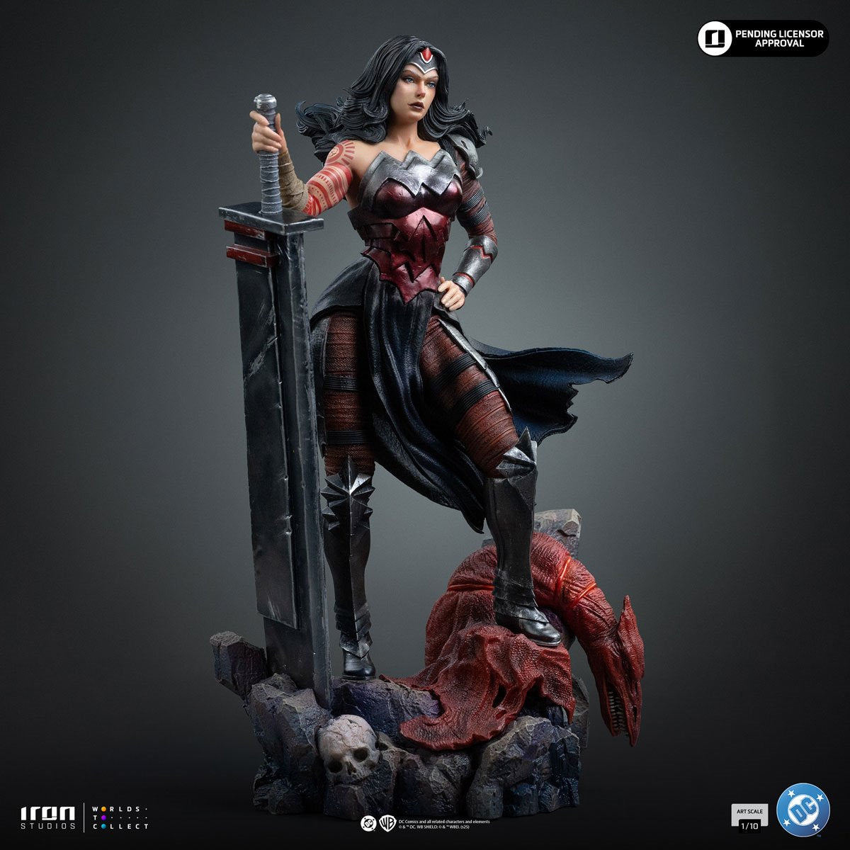 Absolute Wonder Woman DC Comics 1:10 Art Scale Limited Edition Statue - Image 5