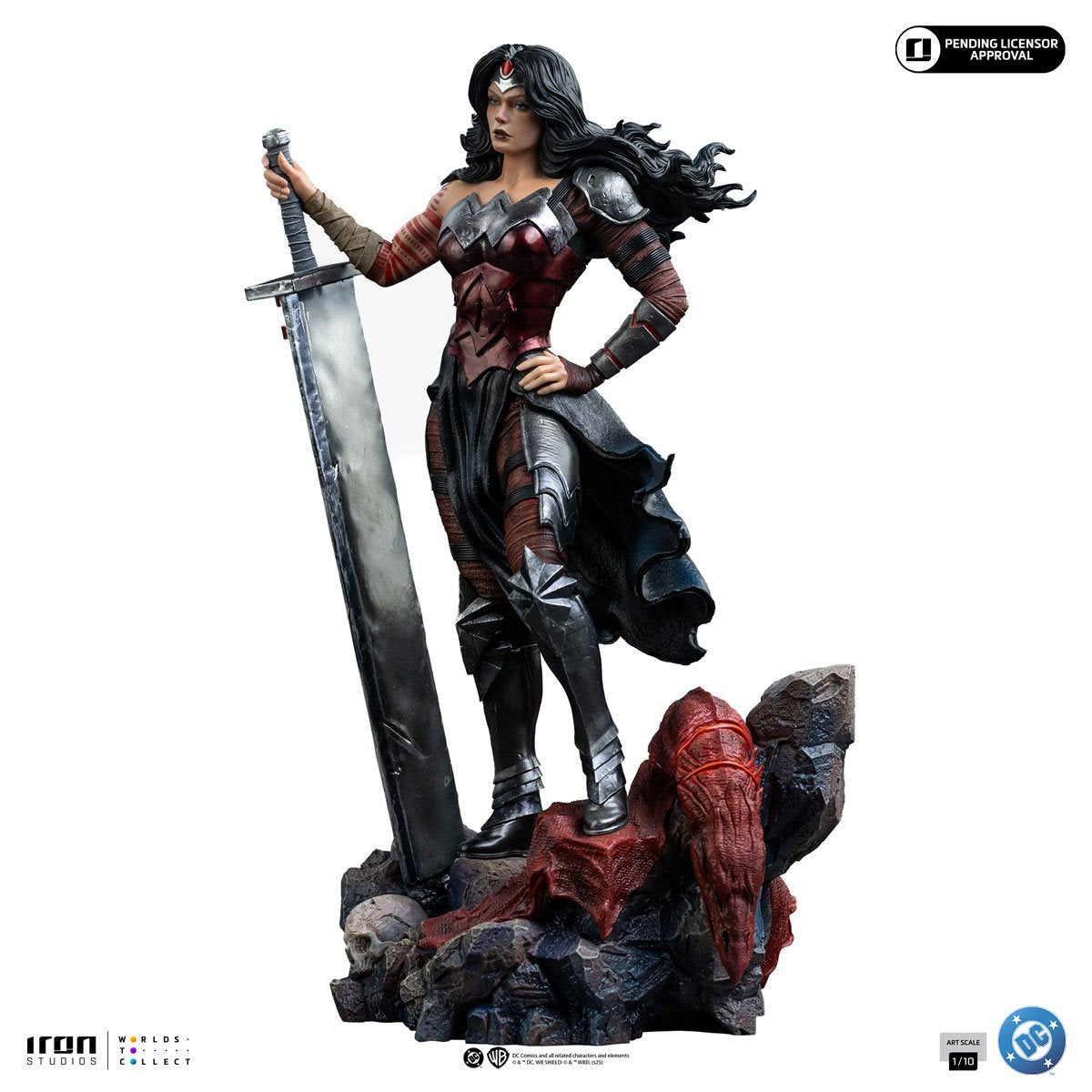 Absolute Wonder Woman DC Comics 1:10 Art Scale Limited Edition Statue - Image 6