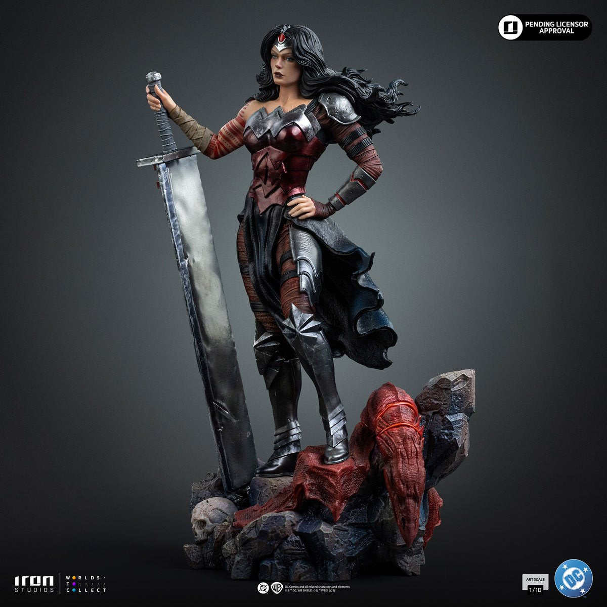 Absolute Wonder Woman DC Comics 1:10 Art Scale Limited Edition Statue - Image 7