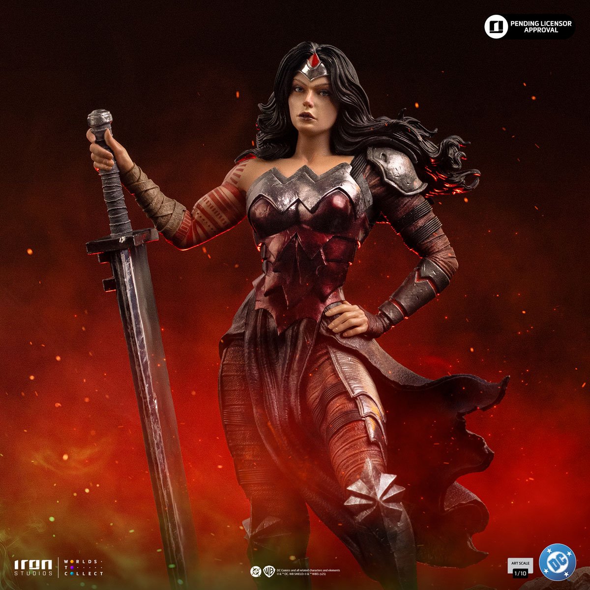 Absolute Wonder Woman DC Comics 1:10 Art Scale Limited Edition Statue - Image 10