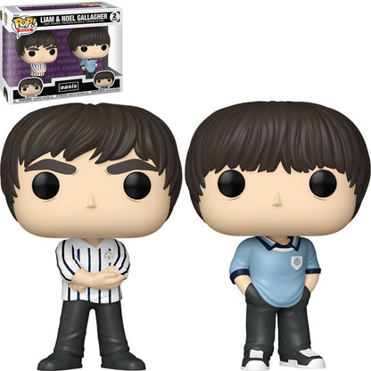 Oasis Liam and Noel Gallagher Funko Pop! Vinyl Figure 2-Pack