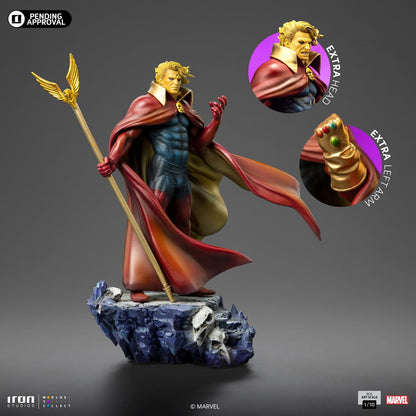 Adam Warlock The Infinity Gauntlet Battle Diorama Series 1:10 Art Scale Limited Edition Statue - Image 7