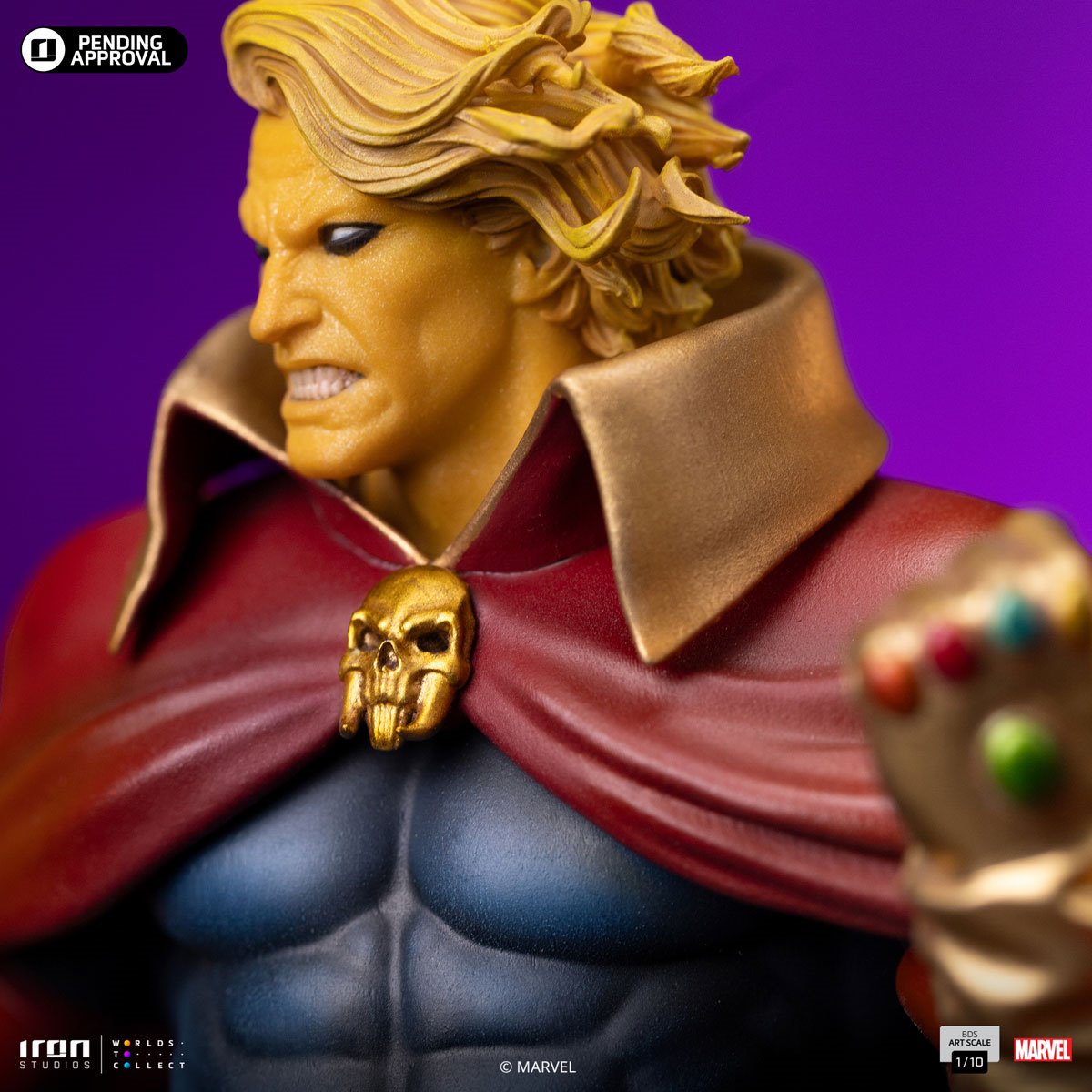 Adam Warlock The Infinity Gauntlet Battle Diorama Series 1:10 Art Scale Limited Edition Statue - Image 9
