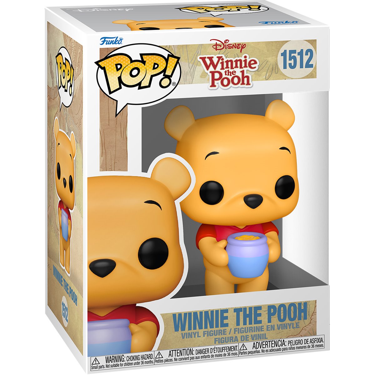 Winnie the Pooh Funko Pop! Vinyl Figure #1512 - Image 2