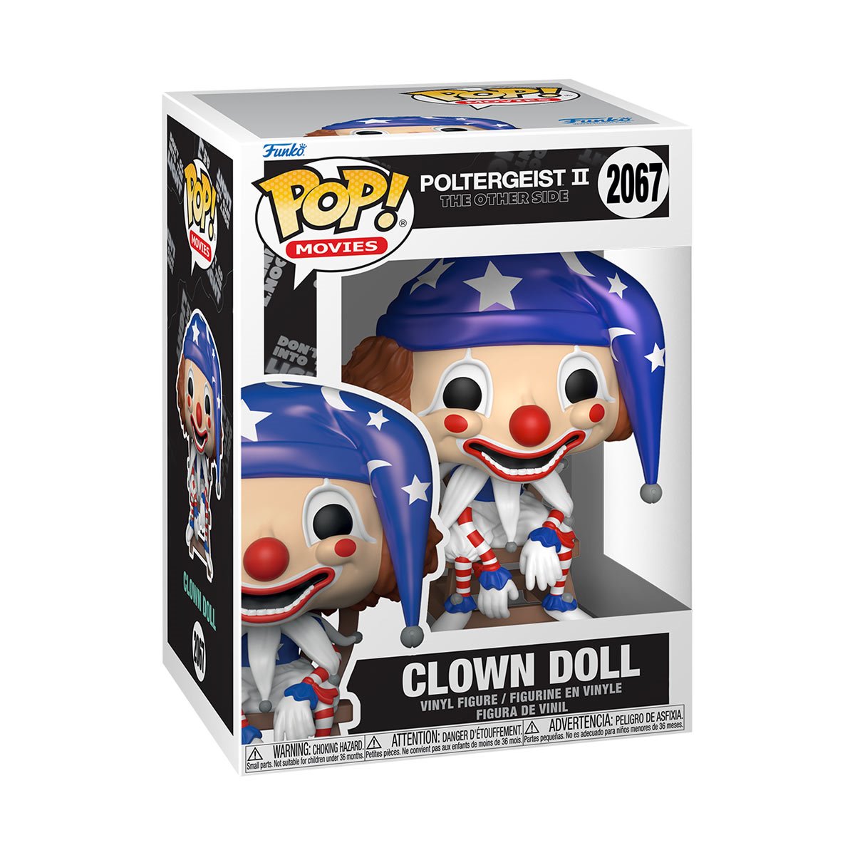 Poltergeist II: The Other Side Clown Doll Funko Pop! Vinyl Figure #2067 - Image 2