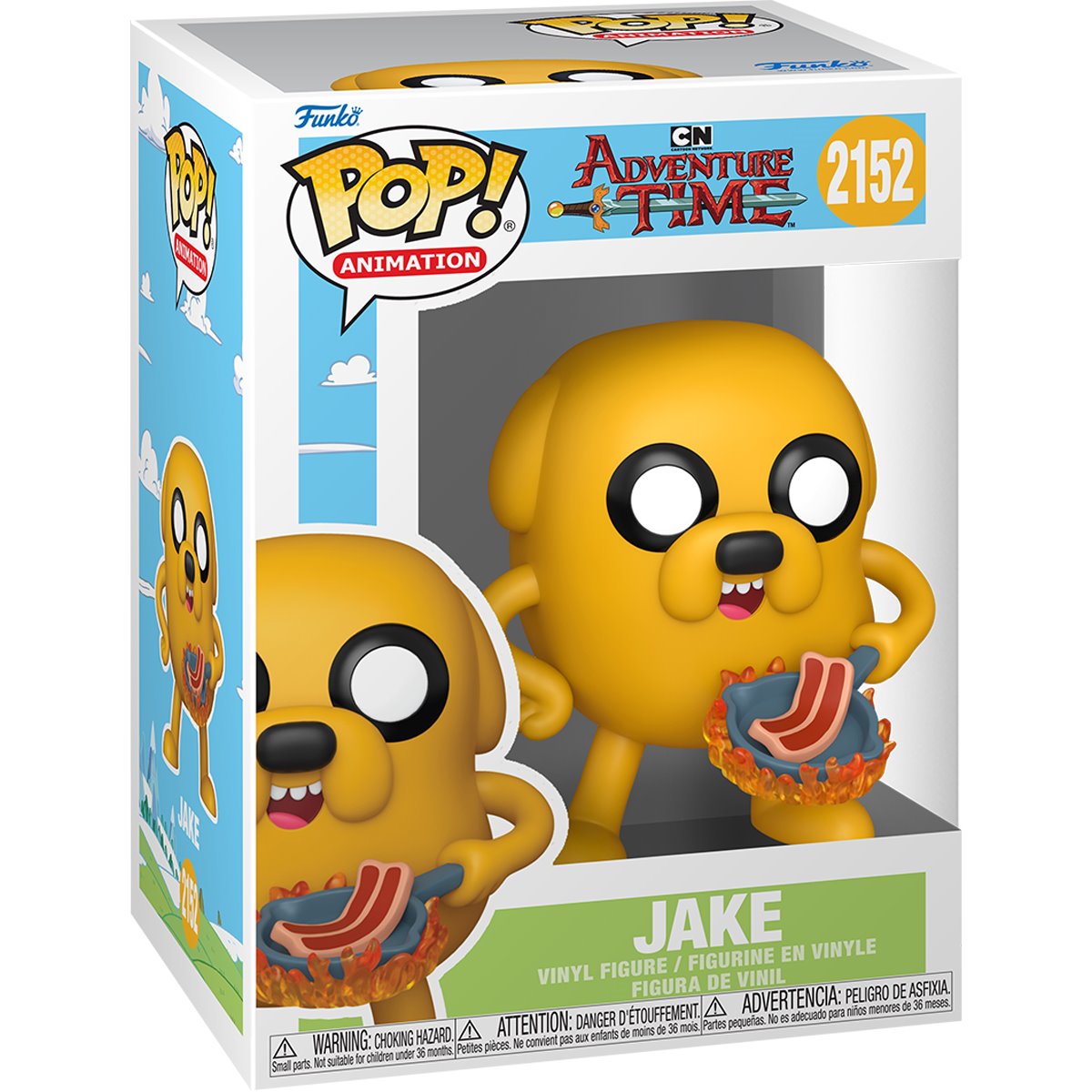 Adventure Time Jake Funko Pop! Vinyl Figure #2152 - Image 2