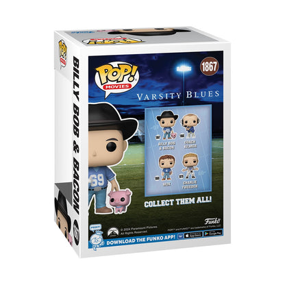 Varsity Blues Billy Bob and Bacon Funko Pop! Vinyl Figure and Buddy #1867 - Image 3