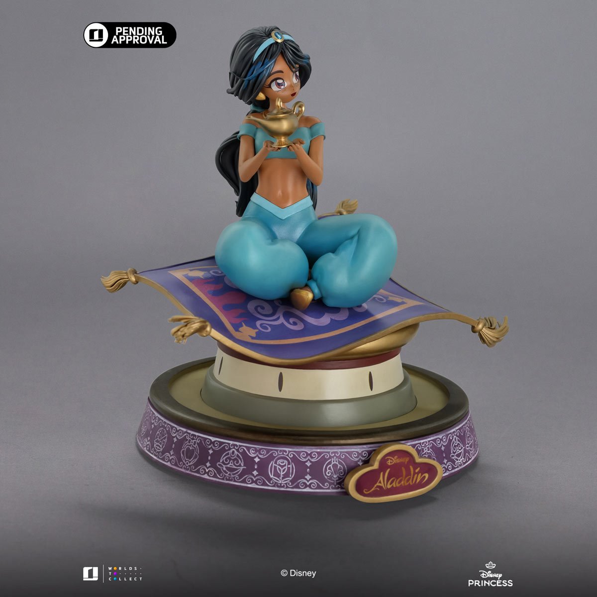 Aladdin Jasmine Anime Princess PVC Statue - Image 5