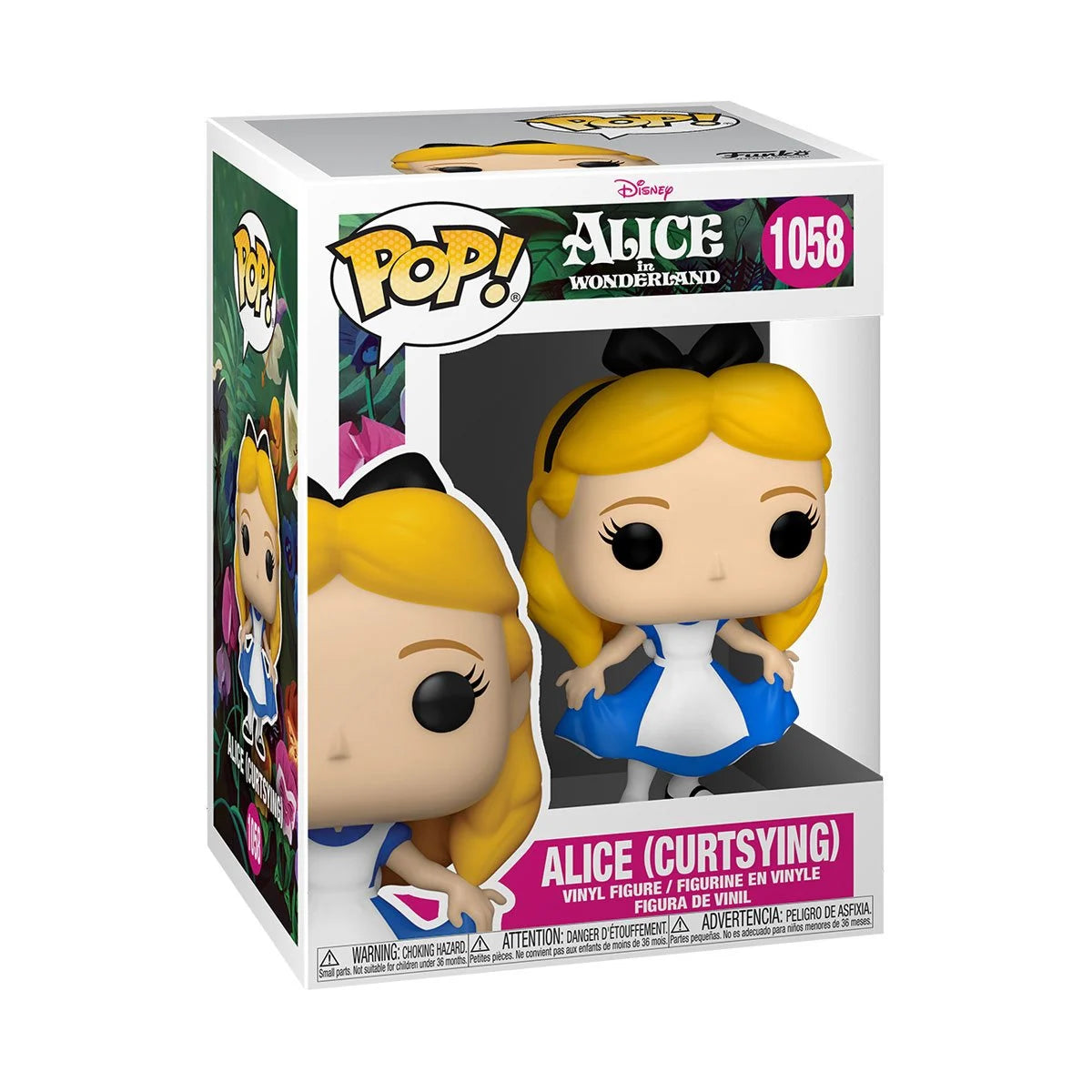 Alice in Wonderland 70th Anniversary Alice Curtsying Funko Pop! Vinyl Figure - Image 3