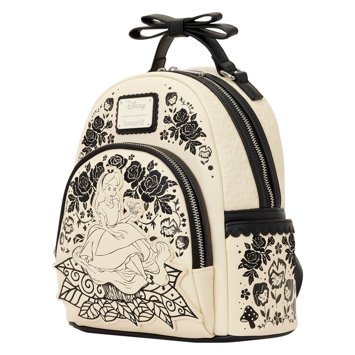 Alice in Wonderland Floral Mini-Backpack - Image 2