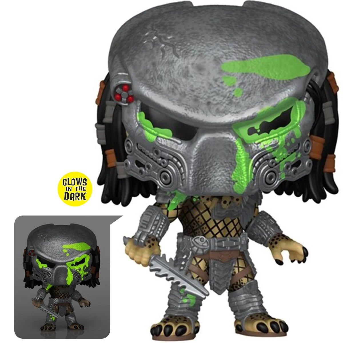 Aliens vs. Predator: Requiem Bull Predator Bloody Glow-in-the-Dark Funko Pop! Vinyl Figure #1999 - AE Exclusive - Image 2