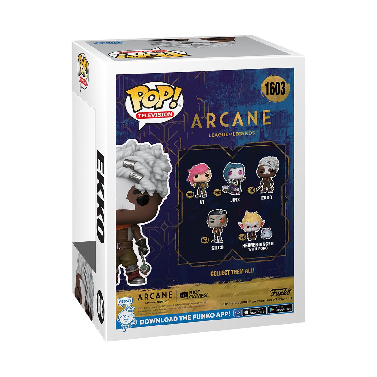 Arcane: League of Legends Ekko Funko Pop! Vinyl Figure #1603 - Image 3