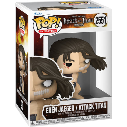 Attack on Titan Eren Jaeger/Attack Titan Funko Pop! Vinyl Figure #2551 - Image 2
