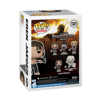 Attack on Titan Eren Jeager Funko Pop! Vinyl Figure #1321 - Image 3