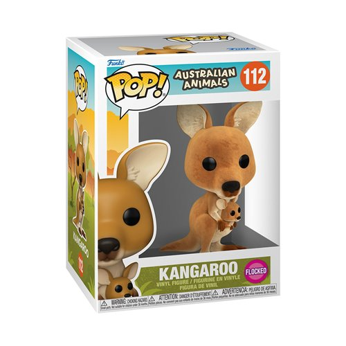 Australian Animals Kangaroo Flocked Funko Pop! Vinyl Figure (Restricted Item)