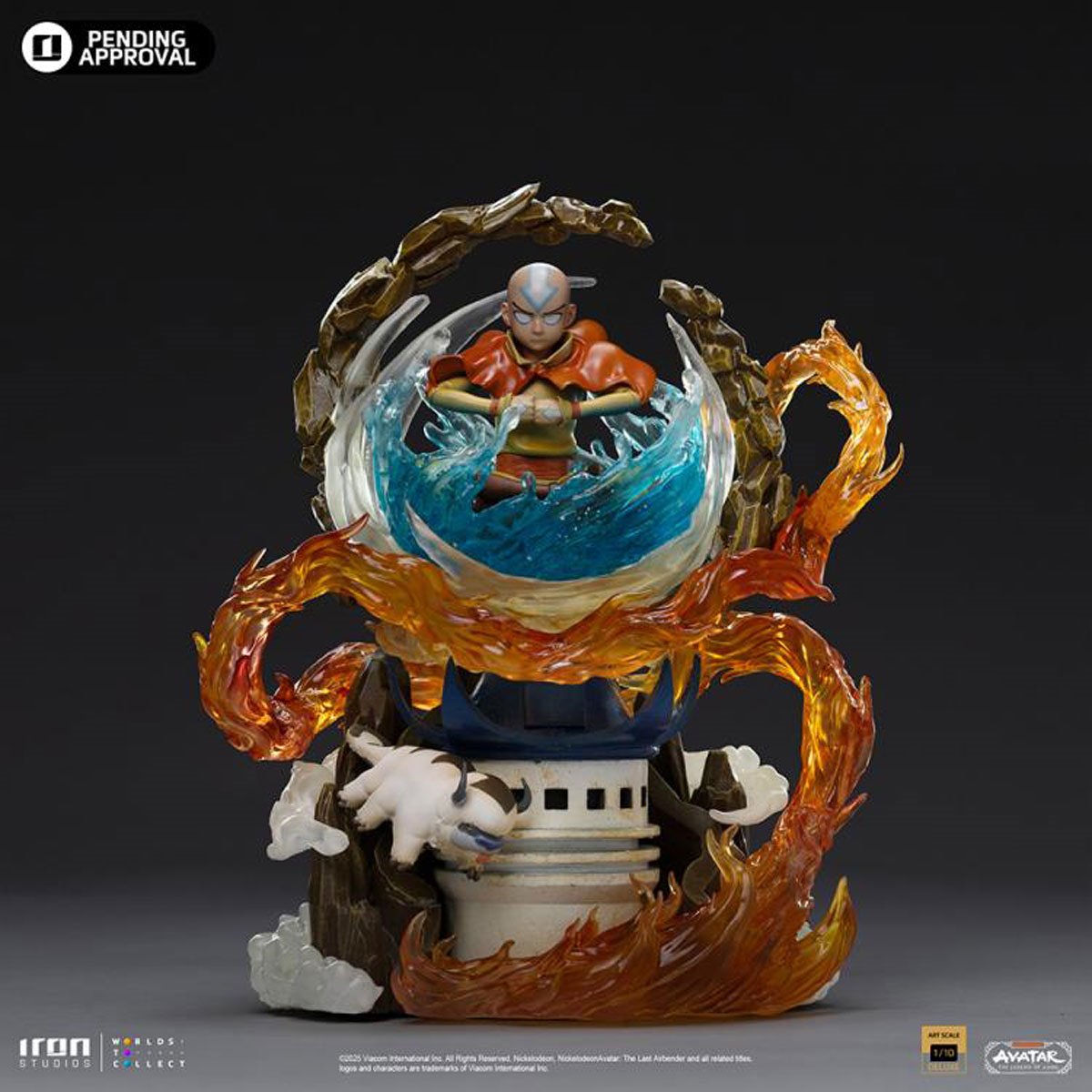Avatar: The Last Airbender Aang Deluxe 1:10 Art Scale Limited Edition Statue - Image 3