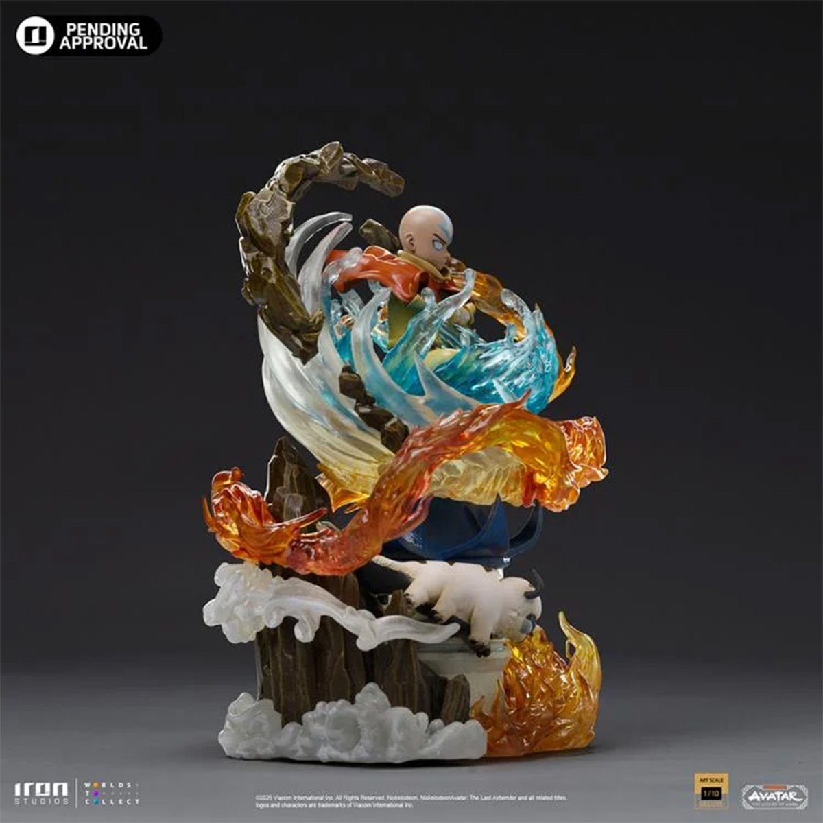 Avatar: The Last Airbender Aang Deluxe 1:10 Art Scale Limited Edition Statue - Image 5