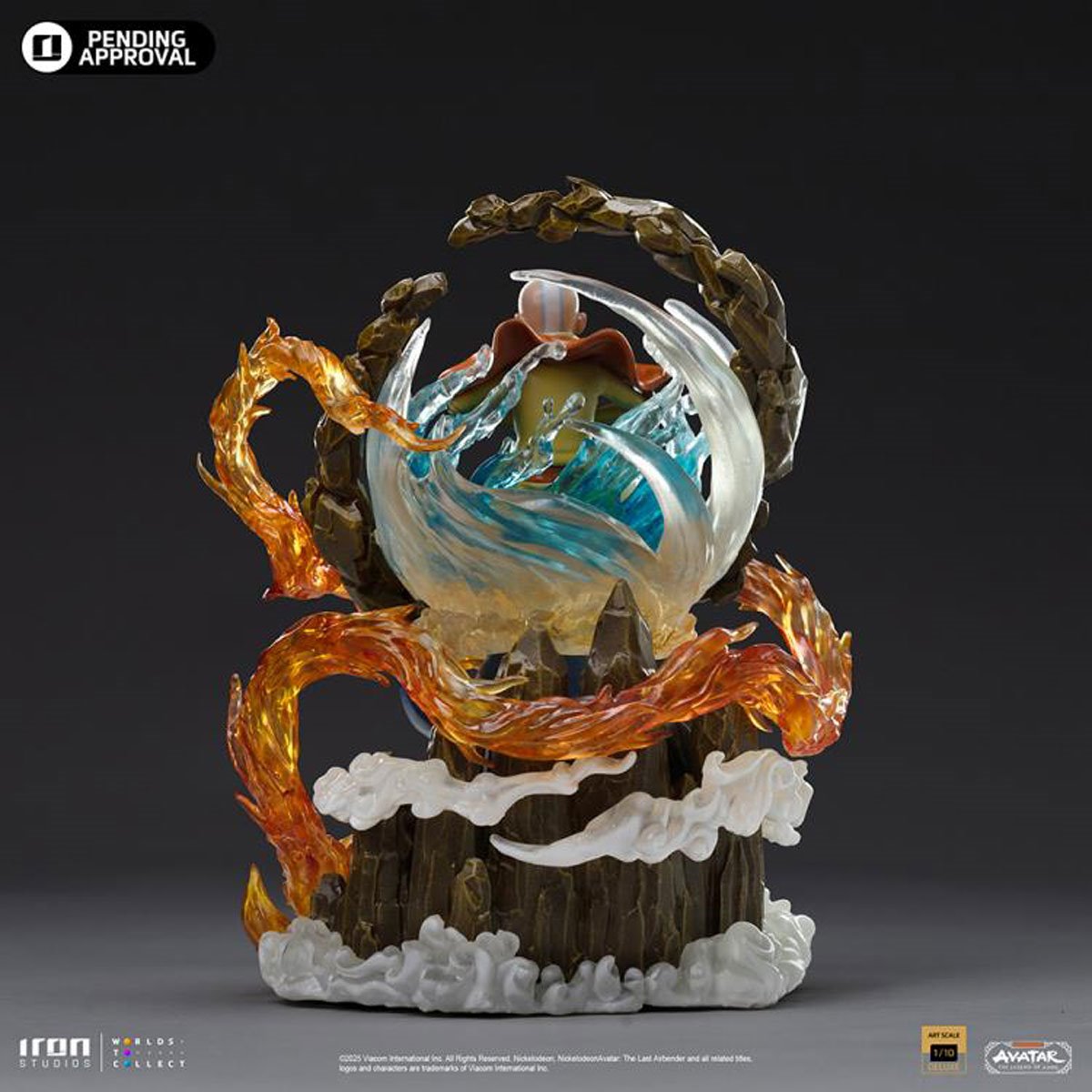 Avatar: The Last Airbender Aang Deluxe 1:10 Art Scale Limited Edition Statue - Image 6
