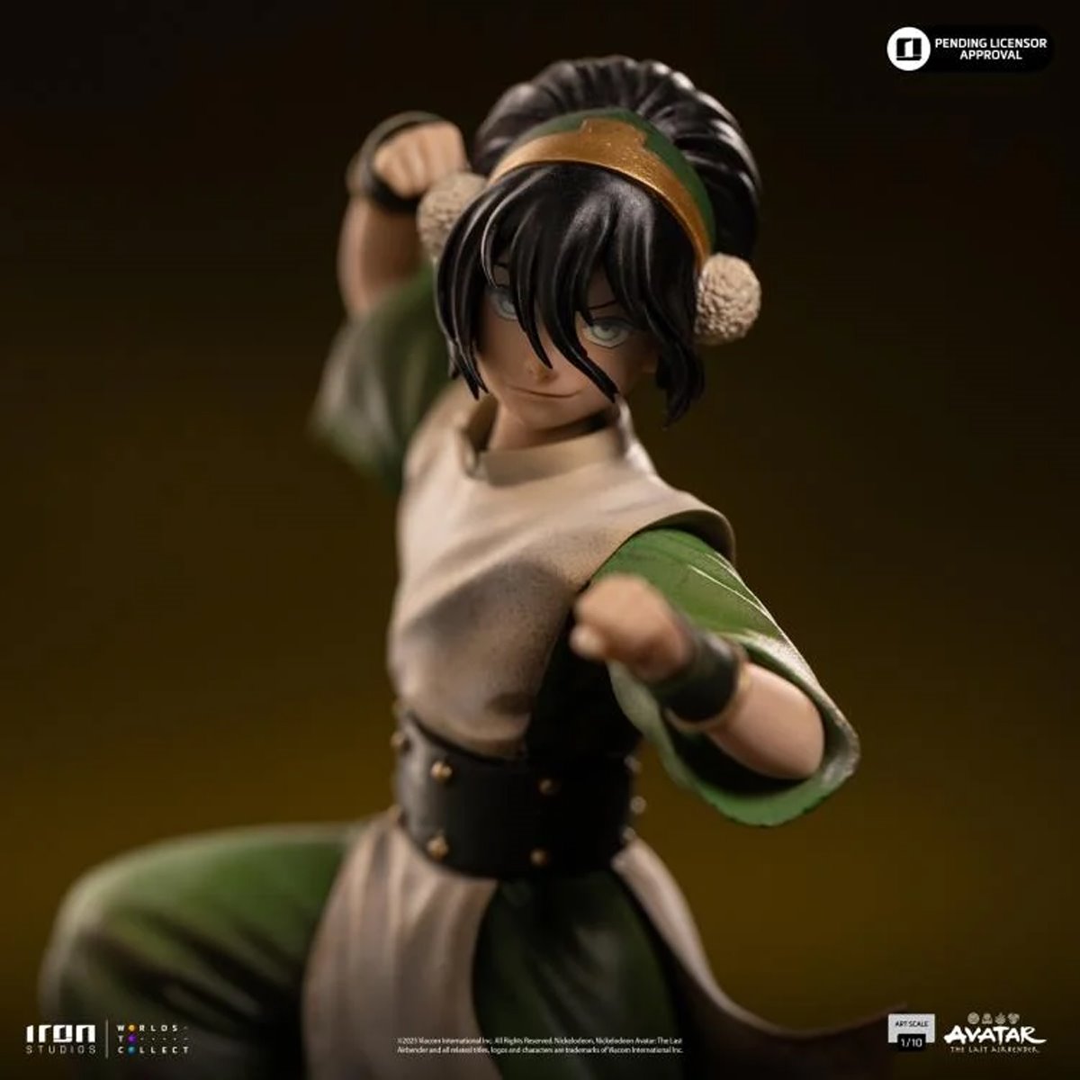 Avatar: The Last Airbender Toph Beifong 1:10 Art Scale Limited Edition Statue - Image 3