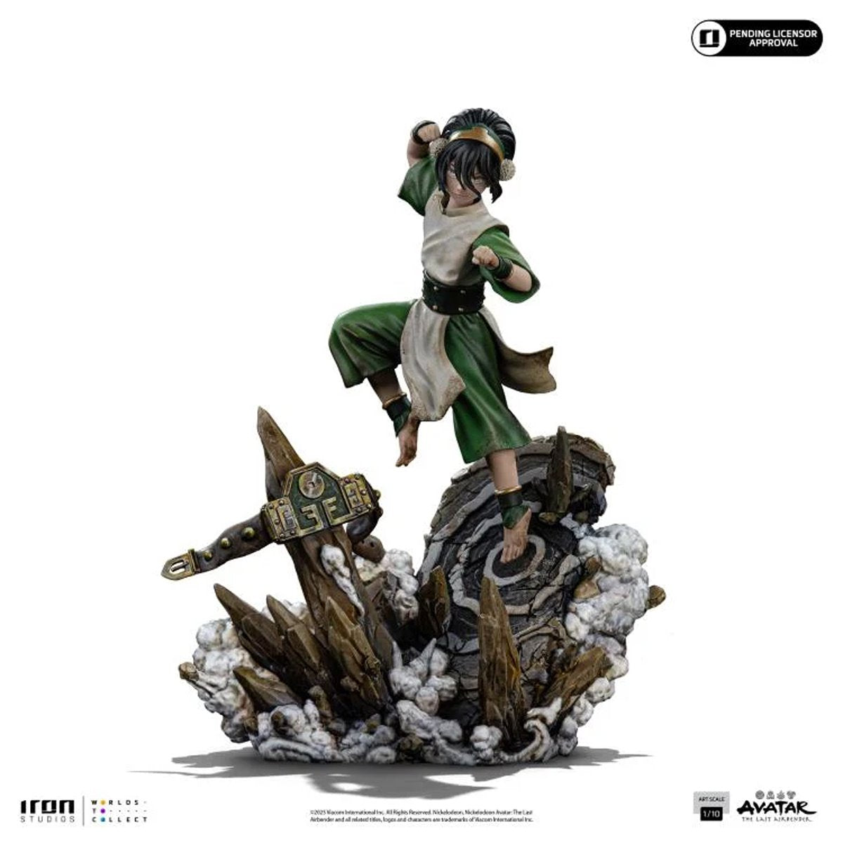Avatar: The Last Airbender Toph Beifong 1:10 Art Scale Limited Edition Statue - Image 9